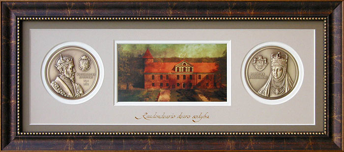 Paveikslas "Raudondvario dvaro sodyba" 